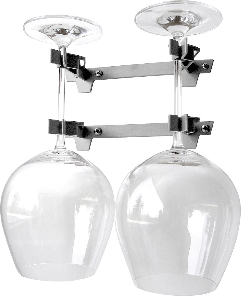 Support double pour verres à vin rouge - Loisirs 44