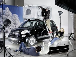 installation d'une couchette de toit