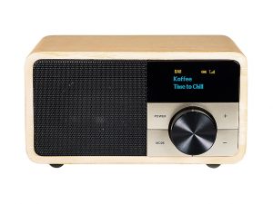 poste de radio couleur bois