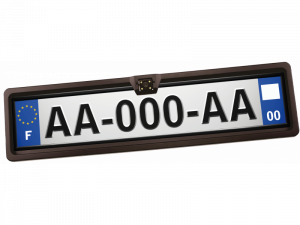 plaque d'immatriculation