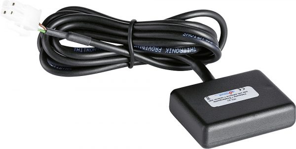 vue zoomée d'un câble électrique pour véhicule de loisirs